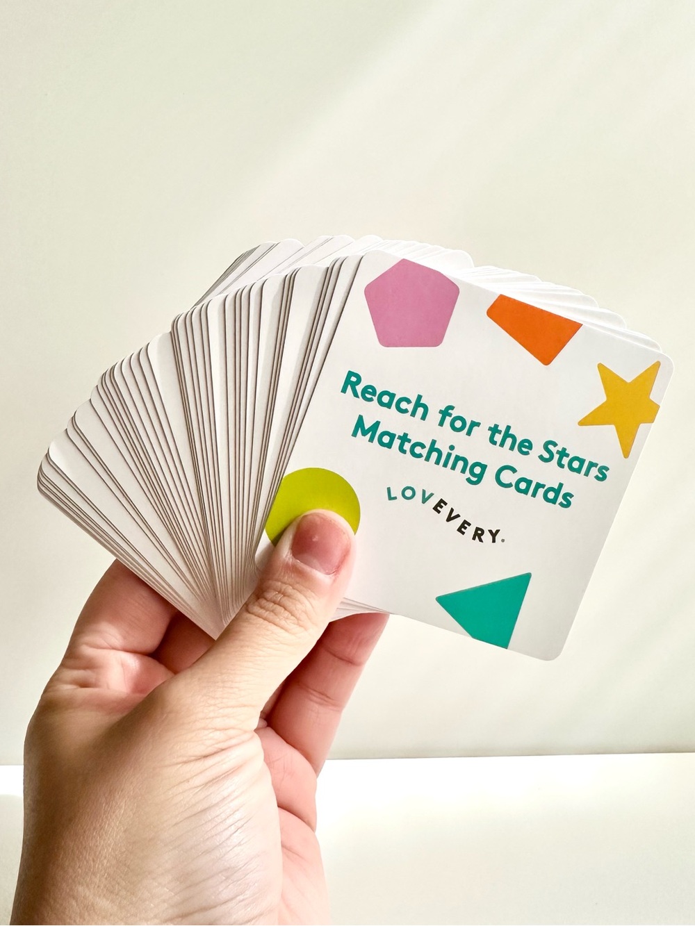 Lovevery Reach for the Stars Matching Cards
